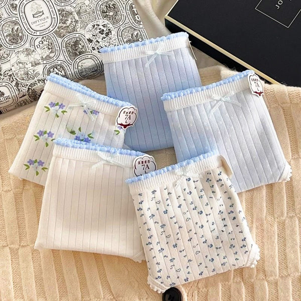 Low to Mid Waist Cotton Panties Slim Fit panty - pack of 3 & 5