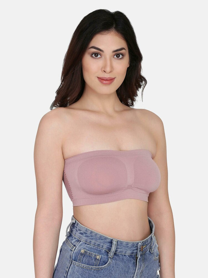 Women Bandeau/Tube Non-Padded Bra: Everyday Use, Gym Bra(Pack of 2) - 
Jetveli Introducing our versatile Multicolor bandeau top, the ultimate combination of comfort and style.
Designed to provide the perfect fit, this tube bra offers eWomen Bandeau/Tube