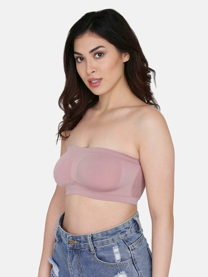 Women Bandeau/Tube Non-Padded Bra: Everyday Use, Gym Bra(Pack of 2) - 
Jetveli Introducing our versatile Multicolor bandeau top, the ultimate combination of comfort and style.
Designed to provide the perfect fit, this tube bra offers eWomen Bandeau/Tube